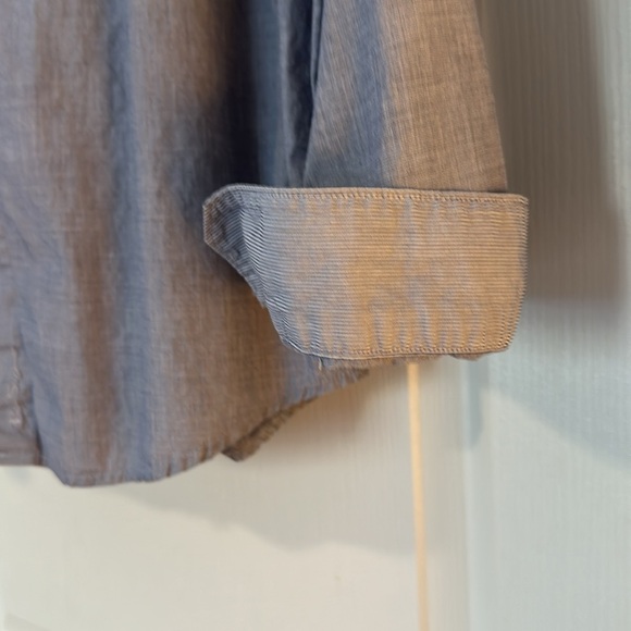 Ben Sherman Linen Button Down Shirt - Picture 3 of 10